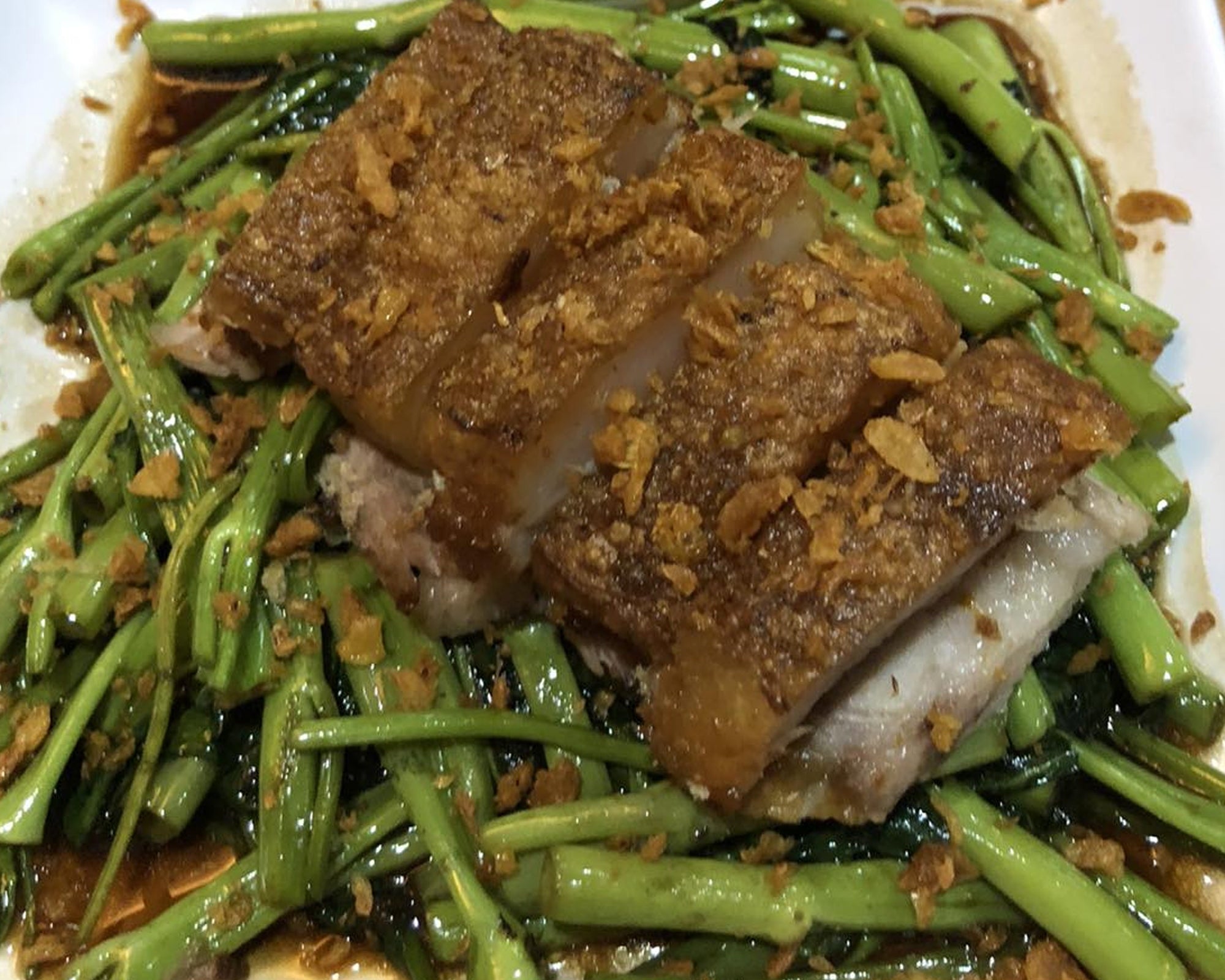 Bagnet Kangkong