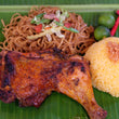 Chicken Inasal with Pancit & Garlic Rice